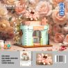 ZHEGAO 612006 GẶP GỠ PHÒNG TẬP NHẢY bộ đồ chơi xếp lắp ráp ghép mô hình DANCE STUDIO 557 khối
