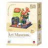 ZHEGAO 612007 GẶP GỠ PHÒNG NGHỆ THUẬT bộ đồ chơi xếp lắp ráp ghép mô hình ART MUSEUM 454 khối