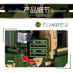 LE YI 81018 TÊN LỬA PHÒNG KHÔNG HONGQI-9 bộ đồ chơi xếp lắp ráp ghép mô hình Military Army HQ-9 ANTI-AIRCRAFT MISSILES SYSTEM Quân Sự Bộ Đội 638 khối