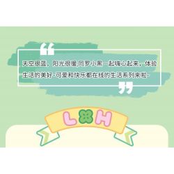 BALODY 18316 CUỘC ĐỜI CỦA LUO XIAOHEI CA SĨ bộ đồ chơi xếp lắp ráp ghép mô hình Movie & Game Phim Và Trò Chơi