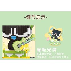 BALODY 18316 CUỘC ĐỜI CỦA LUO XIAOHEI CA SĨ bộ đồ chơi xếp lắp ráp ghép mô hình Movie & Game Phim Và Trò Chơi