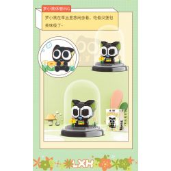 BALODY 18318 CUỘC ĐỜI CỦA LUO XIAOHEI BURGER bộ đồ chơi xếp lắp ráp ghép mô hình Movie & Game Phim Và Trò Chơi 698 khối