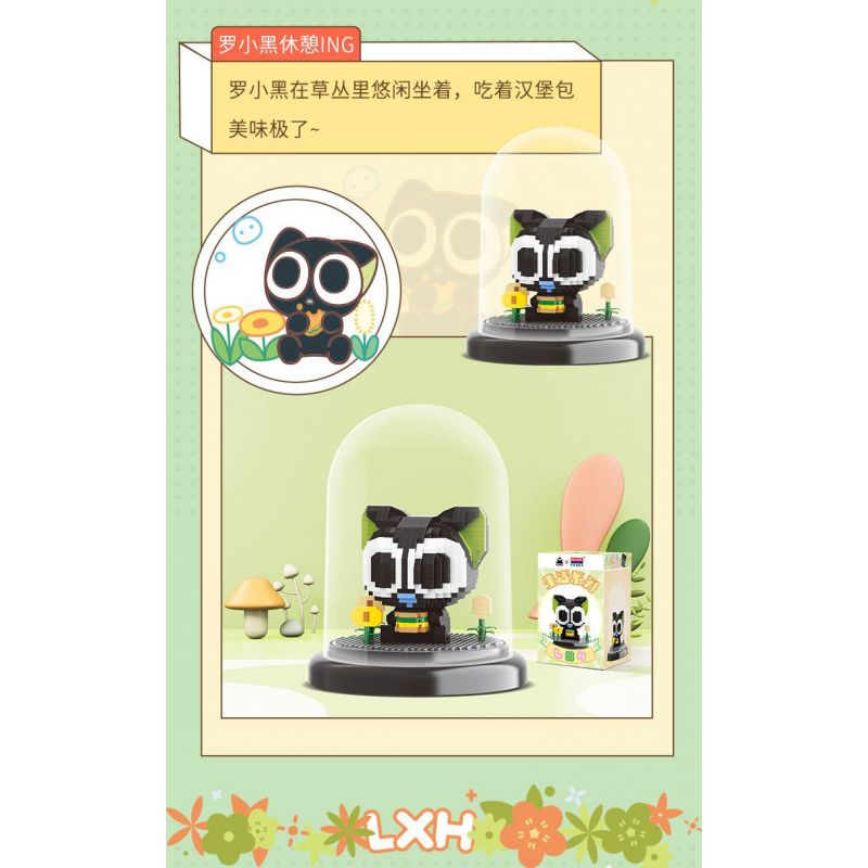 BALODY 18318 CUỘC ĐỜI CỦA LUO XIAOHEI BURGER bộ đồ chơi xếp lắp ráp ghép mô hình Movie & Game Phim Và Trò Chơi 698 khối