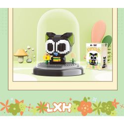 BALODY 18318 CUỘC ĐỜI CỦA LUO XIAOHEI BURGER bộ đồ chơi xếp lắp ráp ghép mô hình Movie & Game Phim Và Trò Chơi 698 khối