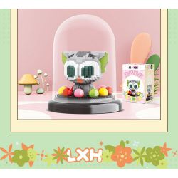 BALODY 18318 CUỘC ĐỜI CỦA LUO XIAOHEI BURGER bộ đồ chơi xếp lắp ráp ghép mô hình Movie & Game Phim Và Trò Chơi 698 khối