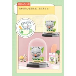 BALODY 18318 CUỘC ĐỜI CỦA LUO XIAOHEI BURGER bộ đồ chơi xếp lắp ráp ghép mô hình Movie & Game Phim Và Trò Chơi 698 khối