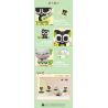 BALODY 18318 CUỘC ĐỜI CỦA LUO XIAOHEI BURGER bộ đồ chơi xếp lắp ráp ghép mô hình Movie & Game Phim Và Trò Chơi 698 khối