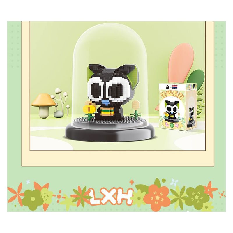 BALODY 18319 CUỘC ĐỜI CỦA LẠC TIỂU HẮC VUA KẸO bộ đồ chơi xếp lắp ráp ghép mô hình Movie & Game Phim Và Trò Chơi