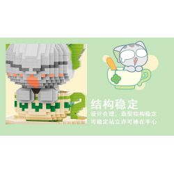 BALODY 18320 CUỘC ĐỜI LẠC TIỂU HẮC HOÀNG ĐẾ TRONG TÁCH TRÀ bộ đồ chơi xếp lắp ráp ghép mô hình Movie & Game Phim Và Trò Chơi