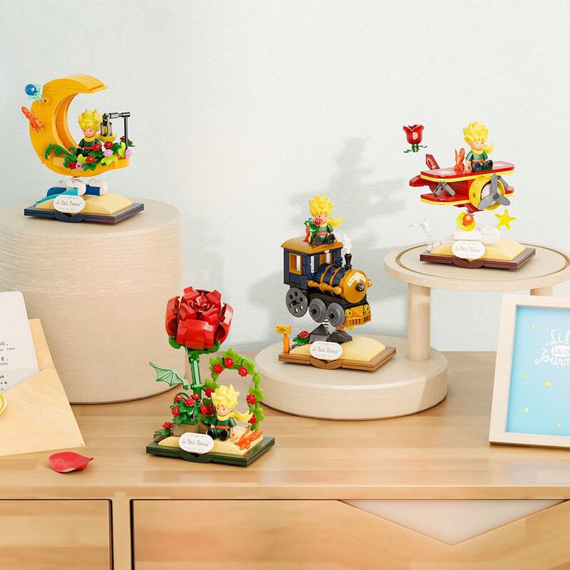 PANTASY 86325 NHỮNG CUỘC PHIÊU LƯU CỦA HOÀNG TỬ BÉ bộ đồ chơi xếp lắp ráp ghép mô hình