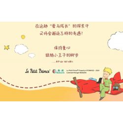 PANTASY 86325 NHỮNG CUỘC PHIÊU LƯU CỦA HOÀNG TỬ BÉ bộ đồ chơi xếp lắp ráp ghép mô hình