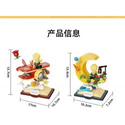 PANTASY 86325 NHỮNG CUỘC PHIÊU LƯU CỦA HOÀNG TỬ BÉ bộ đồ chơi xếp lắp ráp ghép mô hình