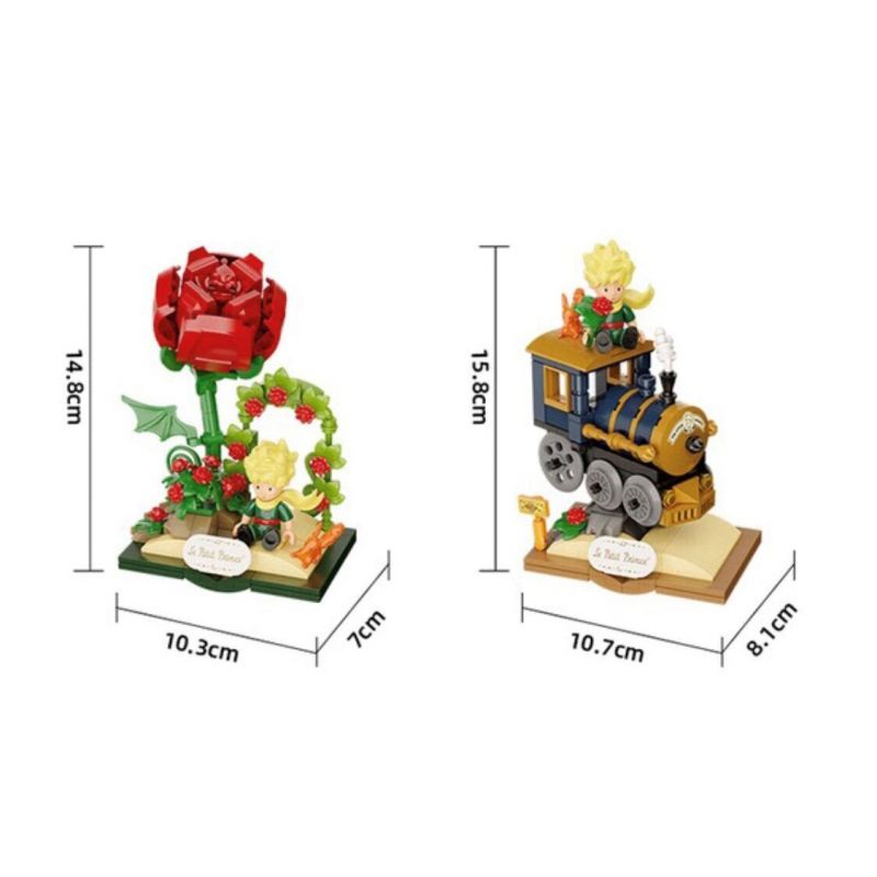 PANTASY 86325 NHỮNG CUỘC PHIÊU LƯU CỦA HOÀNG TỬ BÉ bộ đồ chơi xếp lắp ráp ghép mô hình