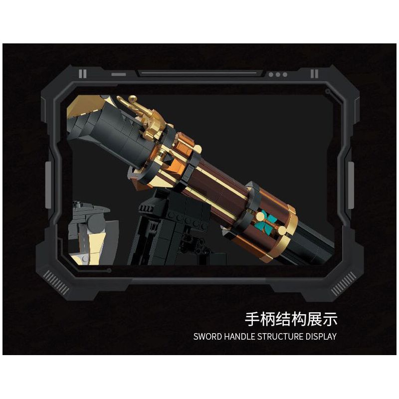 JMBRICKLAYER 70169 KOZOSHA 212225 RÌU CỦA ODIN bộ đồ chơi xếp lắp ráp ghép mô hình 1322 khối