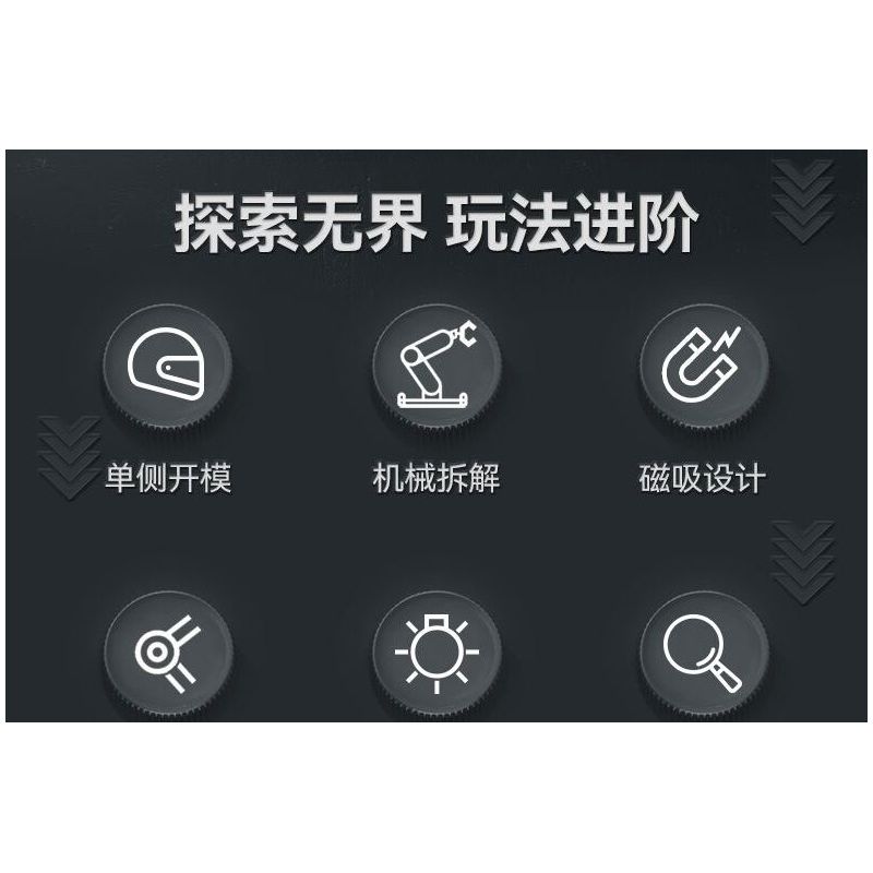 JAKI CK001 SPACE FUN PHIÊN BẢN KỶ NIỆM CỦA HÀNH GIA DAWN 2.0 bộ đồ chơi xếp lắp ráp ghép mô hình