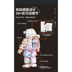 JAKI CK001 SPACE FUN PHIÊN BẢN KỶ NIỆM CỦA HÀNH GIA DAWN 2.0 bộ đồ chơi xếp lắp ráp ghép mô hình