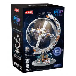 JAKI CK003 KHÔNG GIAN VUI NHỘN QUẢ CẦU BÌNH MINH tỷ lệ 1:64000000 bộ đồ chơi xếp lắp ráp ghép mô hình