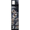 JAKI CK003 KHÔNG GIAN VUI NHỘN QUẢ CẦU BÌNH MINH tỷ lệ 1:64000000 bộ đồ chơi xếp lắp ráp ghép mô hình