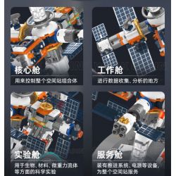 JAKI CK003 KHÔNG GIAN VUI NHỘN QUẢ CẦU BÌNH MINH tỷ lệ 1:64000000 bộ đồ chơi xếp lắp ráp ghép mô hình