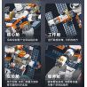 JAKI CK003 KHÔNG GIAN VUI NHỘN QUẢ CẦU BÌNH MINH tỷ lệ 1:64000000 bộ đồ chơi xếp lắp ráp ghép mô hình