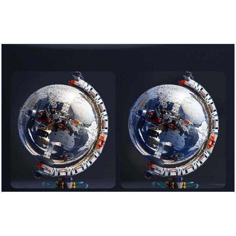 JAKI CK003 KHÔNG GIAN VUI NHỘN QUẢ CẦU BÌNH MINH tỷ lệ 1:64000000 bộ đồ chơi xếp lắp ráp ghép mô hình