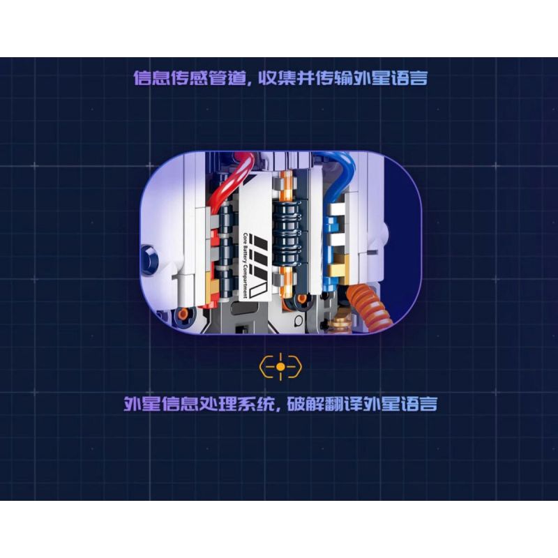 JAKI CK241 SPACE FUN BỘ KỶ NIỆM BÌNH MINH GIỮA CÁC VÌ SAO tỷ lệ 1:64000000 bộ đồ chơi xếp lắp ráp ghép mô hình