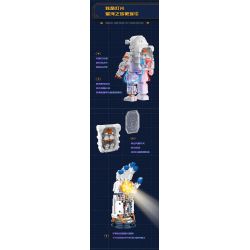 JAKI CK241 SPACE FUN BỘ KỶ NIỆM BÌNH MINH GIỮA CÁC VÌ SAO tỷ lệ 1:64000000 bộ đồ chơi xếp lắp ráp ghép mô hình