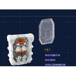 JAKI CK241 SPACE FUN BỘ KỶ NIỆM BÌNH MINH GIỮA CÁC VÌ SAO tỷ lệ 1:64000000 bộ đồ chơi xếp lắp ráp ghép mô hình