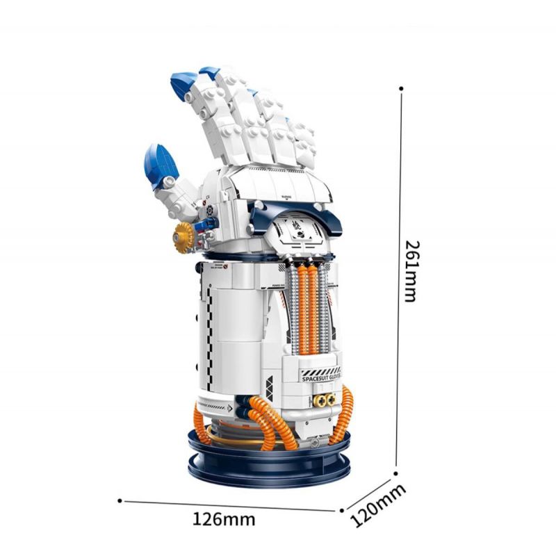 JAKI CK241 SPACE FUN BỘ KỶ NIỆM BÌNH MINH GIỮA CÁC VÌ SAO tỷ lệ 1:64000000 bộ đồ chơi xếp lắp ráp ghép mô hình