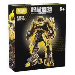 TMQ X8801 8801 10751 SÁNG TẠO CƠ KHÍ WASP MECHA bộ đồ chơi xếp lắp ráp ghép mô hình Technic Kỹ Thuật Công Nghệ Cao Mô Hình Phương Tiện 2688 khối