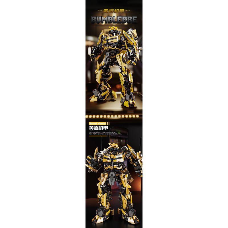 TMQ X8801 8801 10751 SÁNG TẠO CƠ KHÍ WASP MECHA bộ đồ chơi xếp lắp ráp ghép mô hình Technic Kỹ Thuật Công Nghệ Cao Mô Hình Phương Tiện 2688 khối