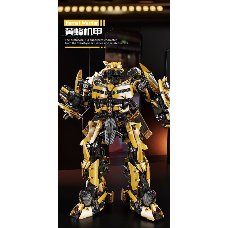 TMQ X8801 8801 10751 SÁNG TẠO CƠ KHÍ WASP MECHA bộ đồ chơi xếp lắp ráp ghép mô hình Technic Kỹ Thuật Công Nghệ Cao Mô Hình Phương Tiện 2688 khối