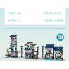 MorkModel 20201 Mork Model 20201 BIỆT THỰ NGHỈ DƯỠNG 3 TRONG 1 VEN BIỂN bộ đồ chơi xếp lắp ráp ghép mô hình Creator BEACH HOUSE Sáng Tạo 813 khối