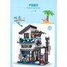 MorkModel 20201 Mork Model 20201 BIỆT THỰ NGHỈ DƯỠNG 3 TRONG 1 VEN BIỂN bộ đồ chơi xếp lắp ráp ghép mô hình Creator BEACH HOUSE Sáng Tạo 813 khối