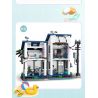 MorkModel 20201 Mork Model 20201 BIỆT THỰ NGHỈ DƯỠNG 3 TRONG 1 VEN BIỂN bộ đồ chơi xếp lắp ráp ghép mô hình Creator BEACH HOUSE Sáng Tạo 813 khối