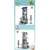 MorkModel 20201 Mork Model 20201 BIỆT THỰ NGHỈ DƯỠNG 3 TRONG 1 VEN BIỂN bộ đồ chơi xếp lắp ráp ghép mô hình Creator BEACH HOUSE Sáng Tạo 813 khối