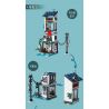 MorkModel 20201 Mork Model 20201 BIỆT THỰ NGHỈ DƯỠNG 3 TRONG 1 VEN BIỂN bộ đồ chơi xếp lắp ráp ghép mô hình Creator BEACH HOUSE Sáng Tạo 813 khối