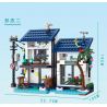 MorkModel 20201 Mork Model 20201 BIỆT THỰ NGHỈ DƯỠNG 3 TRONG 1 VEN BIỂN bộ đồ chơi xếp lắp ráp ghép mô hình Creator BEACH HOUSE Sáng Tạo 813 khối