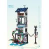MorkModel 20201 Mork Model 20201 BIỆT THỰ NGHỈ DƯỠNG 3 TRONG 1 VEN BIỂN bộ đồ chơi xếp lắp ráp ghép mô hình Creator BEACH HOUSE Sáng Tạo 813 khối