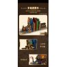 MorkModel 028005 Mork Model 028005 SÁCH TÀU STEAMPUNK bộ đồ chơi xếp lắp ráp ghép mô hình STEAMPUNK TRAIN BOOKEND 1252 khối