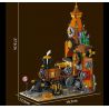 MorkModel 028005 Mork Model 028005 SÁCH TÀU STEAMPUNK bộ đồ chơi xếp lắp ráp ghép mô hình STEAMPUNK TRAIN BOOKEND 1252 khối