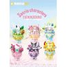 KEEPPLEY K20841 20841 KEM ỐC QUẾ SANRIO NÓN DÂU TÂY GIÒN bộ đồ chơi xếp lắp ráp ghép mô hình SANRIO CHARACTERS 132 khối