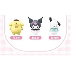 KEEPPLEY K20843 20843 KEM ỐC QUẾ SANRIO GIÒN MARSHMALLOW bộ đồ chơi xếp lắp ráp ghép mô hình SANRIO CHARACTERS 153 khối