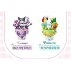 KEEPPLEY K20843 20843 KEM ỐC QUẾ SANRIO GIÒN MARSHMALLOW bộ đồ chơi xếp lắp ráp ghép mô hình SANRIO CHARACTERS 153 khối