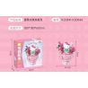 KEEPPLEY K20843 20843 KEM ỐC QUẾ SANRIO GIÒN MARSHMALLOW bộ đồ chơi xếp lắp ráp ghép mô hình SANRIO CHARACTERS 153 khối