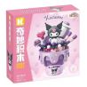 KEEPPLEY K20845 20845 KEM ỐC QUẾ SANRIO GIÒN bộ đồ chơi xếp lắp ráp ghép mô hình SANRIO CHARACTERS 128 khối