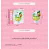 KEEPPLEY K20845 20845 KEM ỐC QUẾ SANRIO GIÒN bộ đồ chơi xếp lắp ráp ghép mô hình SANRIO CHARACTERS 128 khối
