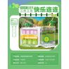 JP 96009 TÌM MỘT LỊCH THÚ VỊ bộ đồ chơi xếp lắp ráp ghép mô hình 420 khối