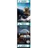JAKI CK002 SPACE FUN BÌNH MINH THÁM HIỂM ROVER bộ đồ chơi xếp lắp ráp ghép mô hình City BREAKING-DAWN DETECTION VEHICLE Thành Phố