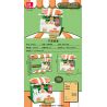 JIESTAR 58263 THÀNH PHỐ TOÀN CẦU QUẦY BÁN NƯỚC TRÁI CÂY bộ đồ chơi xếp lắp ráp ghép mô hình City GLOBAL CITY JUICE STALL 101 khối